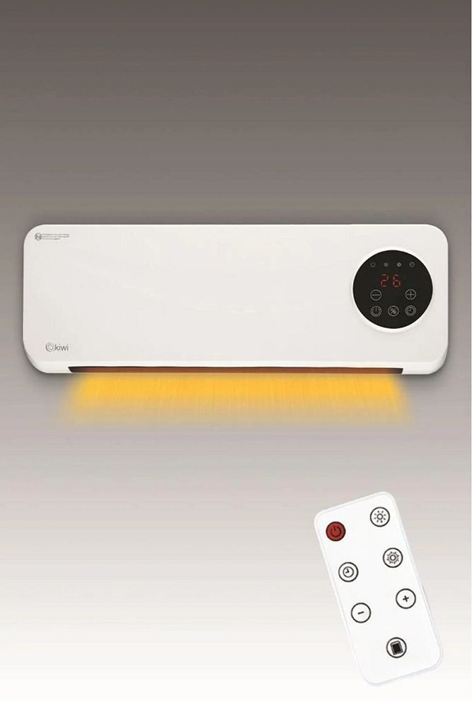Kth-8490 Duvar Tipi Isıtıcı Ve Vantilatör Beyaz