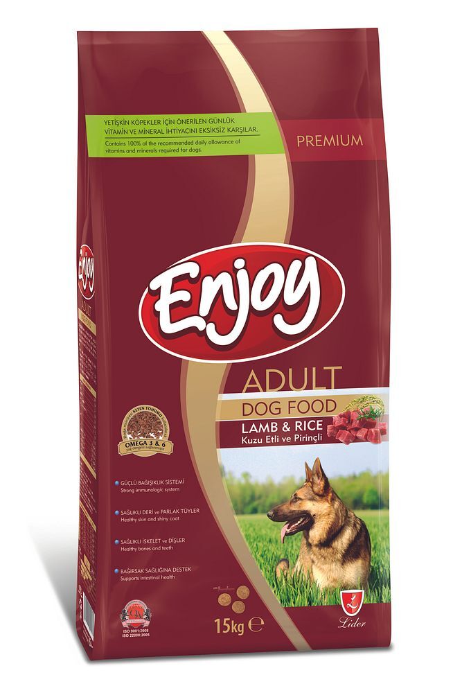Kuzulu Ve Pirinçli Yetişkin Köpek Maması 15 Kg