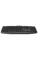 Kb-250u Siyah F Usb Multimedya 113 Tuşlu Kablolu Klavye