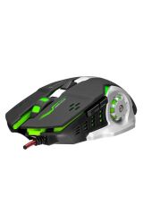 HY-X9 3600DPı 6 Button RGb Legend Siyah Gaming Oyuncu Mouse (1,5mt Örgülü Kablo)