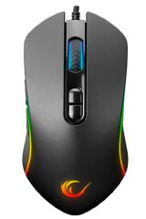 Smx-g65 Alpor Rgb Mouse Drag Click 12800 Dpi Gaming Mouse Oyuncu Mouse Makrolu Örgü Kablo