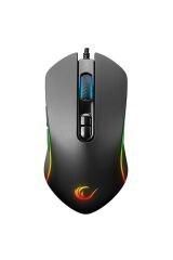 Smx-g65 Alpor Rgb Mouse Drag Click 12800 Dpi Gaming Mouse Oyuncu Mouse Makrolu Örgü Kablo