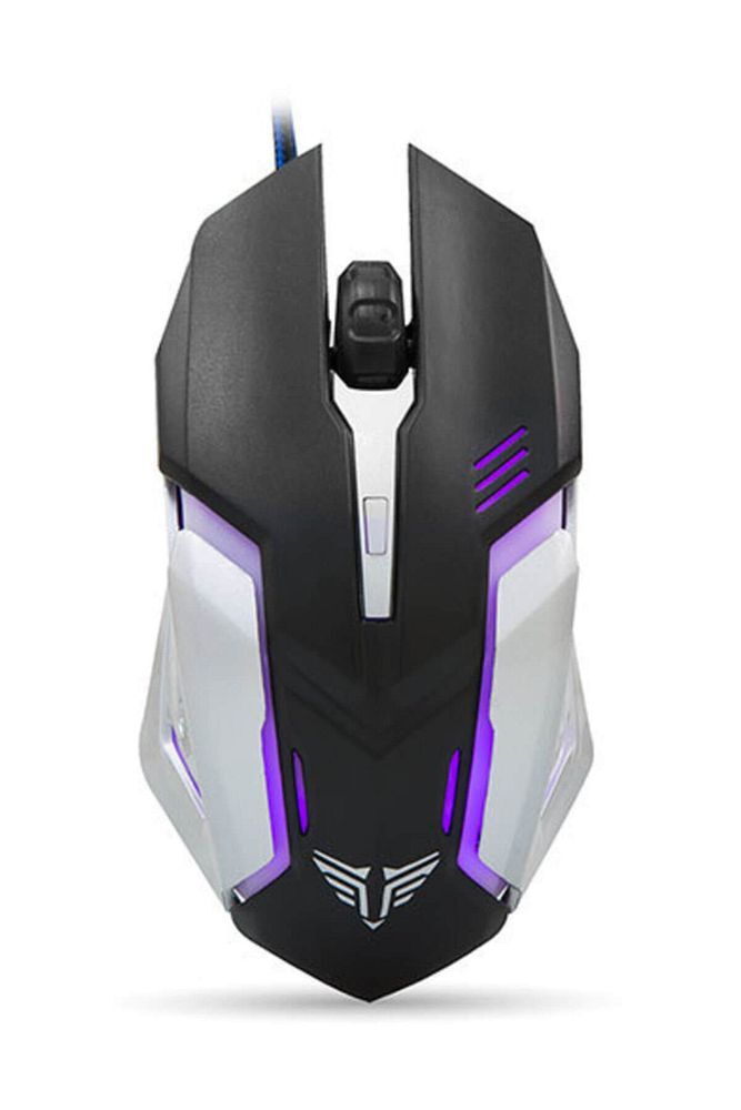 Işıklandırmalı Gaming Pro Sm-g72 Usb Siyah Gümüş Mouse 7 Renk