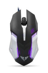 Işıklandırmalı Gaming Pro Sm-g72 Usb Siyah Gümüş Mouse 7 Renk