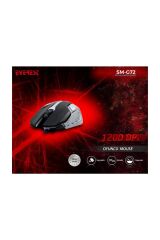 Işıklandırmalı Gaming Pro Sm-g72 Usb Siyah Gümüş Mouse 7 Renk