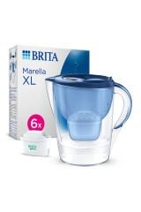 Marella XL 6x Maxtra Pro All-in-1 Filtreli Su Arıtma Sürahisi - Mavi 3,5 lt