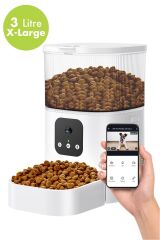 Pets Kpf-10570 Evcil Hayvan Akıllı Kameralı Multifonksiyon Mama Kabı