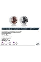 3 Kanatlı Şarjlı Masaüstü Vantilatör Gold