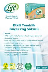 Ekolojik Vegan Bulaşık Deterjanı Tableti 30 Lu X 2 Adet