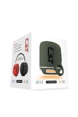 C4 Gümüş Taşınabilir Bluetooth Hoparlör Ses Bombası Yüksek Ses Gücü Sese Duyarlı Led Işık Gümüş Renk Tek Ebat Beden