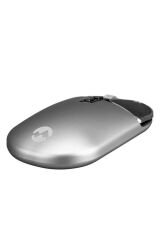 Sm-620 2in1 Bluetooth 2,4ghz Şarjlı Metalik Gri Süper Sessiz Mobil-tv-pc Destekli Kablosuz Mouse