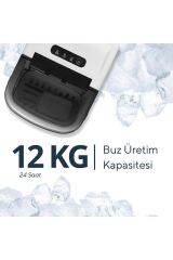 Taşınabilir Otomatik Buz Makinesi Hım-01