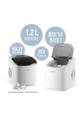 Taşınabilir Otomatik Buz Makinesi Hım-01