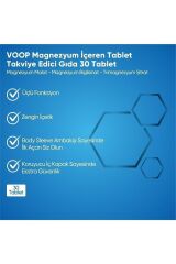 Magnezyum Malat, Sitrat Ve Bisglisinat - 200 Mg | 30 Tablet