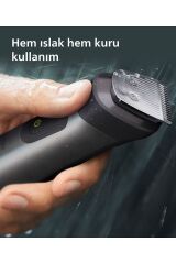 10'u 1 Arada Erkek Bakım Seti Mg5920/15-yüz/saç/vücut (ISLAK/KURU KULLANIM)