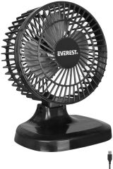 Efn-503 7 Masa Üstü Siyah Usb Fan