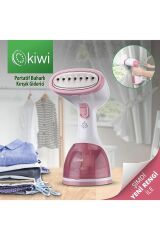 Ksı 6450 Portatif Buharlı Kırışık Giderici Dikey Ütü 1200w - Pembe
