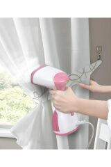 Ksı 6450 Portatif Buharlı Kırışık Giderici Dikey Ütü 1200w - Pembe