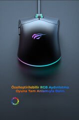 Gamenote MS1020S RGB Işıklı Programlanabilir Gaming Mouse - 7 Tuş | 7200 DPI