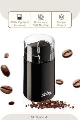 Scm-2934 Kahve Öğütme Makinesi Siyah