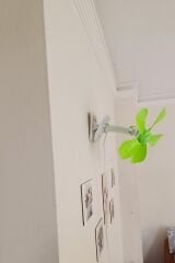 5 Kanatlı Masa, Klips ile Kullanım veya Duvara Monteye Uygun Akrobat Vantilatör