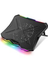 Ad-Rc8 Showy 180mm Fan15-17.3 Rgb Notebook Soğutucu Stand Laptop Soğutucu Gaming