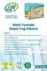 Ekolojik Vegan Bulaşık Makinesi Tablet Deterjanı 30 Lu