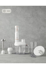 Rmb 3001 4 Bıçaklı Multi Blender Seti Beyaz-bakır