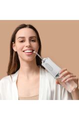 PSC59 Şarjlı 3 Modlu IPX6 Su Geçirmez Ağız Duşu Beyaz