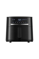 Air Fryer 6 Litre Dokunmatik Ekranlı Yağsız Fritöz Siyah
