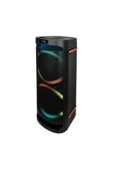Md-260kp Rms 35w+35w 12v5.5ah Rgb Işıklı Usb/tf/fm/bt/tws Kablosuz Mikrofonlu Öğretmen Anfisi