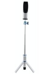 Vk-2w Mobil Gimbal + Çok Fonksiyonlu Masa Üstü Tripod Seti Beyaz