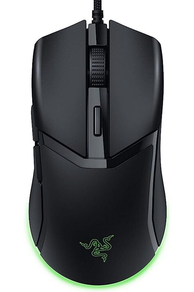 Cobra Wired Gaming Mouse: 58g Lightweight Design, RGB Lighting with Underglow, 8500 DPI