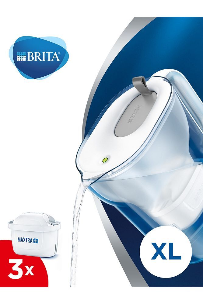Style Xl 3 Filtreli Su Arıtma Sürahisi Gri