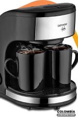 Colombia Yıkanabilir Filtreli Çift Kupalı Filtre Kahve Makinesi