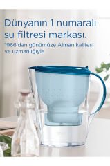 Marella XL 1x Maxtra Pro All-In-1 Filtreli Su Arıtma Sürahisi - Beyaz 3,5 lt