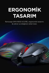 Tsrmx SCORE Usb Siyah 10000 Dpi RGB Gaming Oyuncu Mouse Star Collection 997516