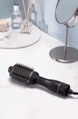 Volume Pro Touch Hava Üflemeli Saç Şekillendirici Düzleştirici Siyah - AR5106