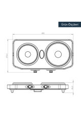 Elektrikli Setüstü Hotplate Ocak Lx-7021