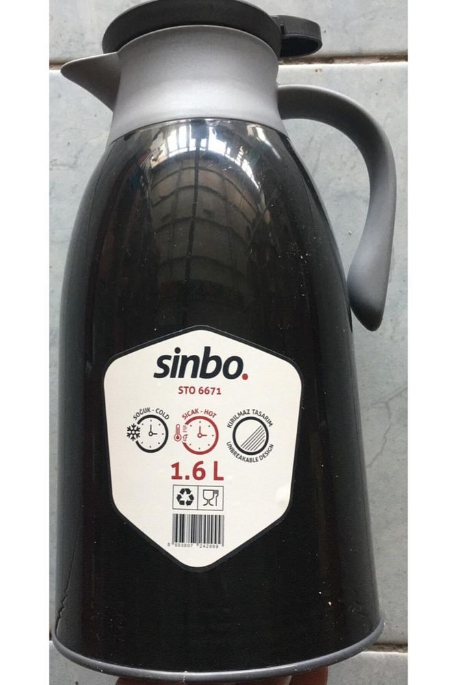 Siyah Termos 1.6lt