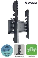 Tv Duvar Askı Aparatı 40''-85'' Vesa Kilitli sistem 300x300-400x400-600x400 Max 50kg (640mm) Tk-4085..