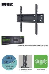 Tv Duvar Askı Aparatı 40''-85'' Vesa Kilitli sistem 300x300-400x400-600x400 Max 50kg (640mm) Tk-4085..