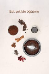 SCM-2997 KAHVE-BAHARAT ÖĞÜTÜCÜ KROM