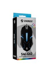 Sm-g62 Usb Işıklandırılmalı Gamıng Mouse