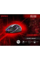 Sm-g62 Usb Işıklandırılmalı Gamıng Mouse