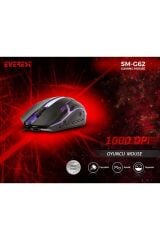 Sm-g62 Usb Işıklandırılmalı Gamıng Mouse