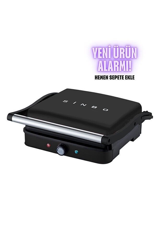 Sinbo Ssm-2571 Tost Makinesi 2000 W -mat Siyah SİYAH