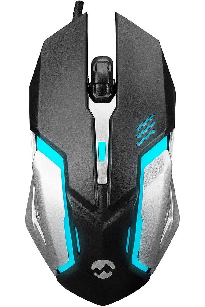 SM-G72 Usb Siyah/Gümüş Işıklandırmalı Oyuncu Mouse yni tsrm718675