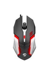 Sm-g72 Usb Aydınlatmalı Oyuncu Mouse Siyah/gümüş