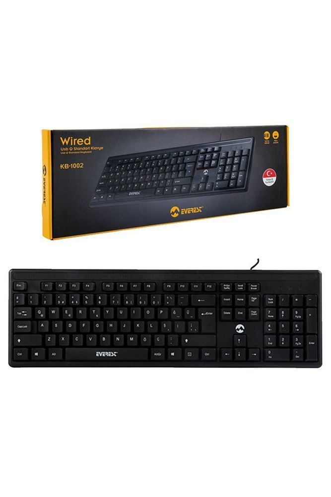 Kb-1002 Siyah Usb F Standart Klavye